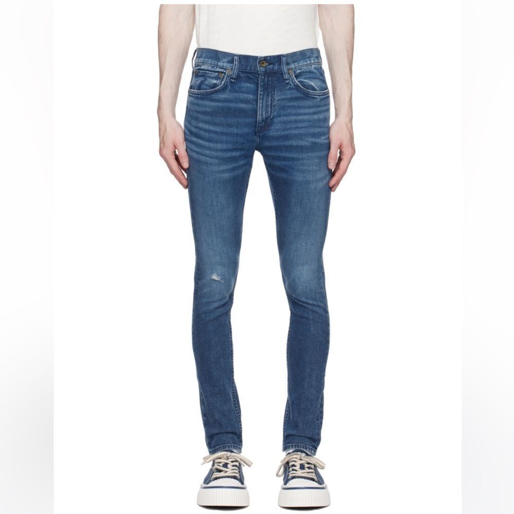 Rag & Bone Standard Issue Fit 1 Skinny Leg M1224K520DOH Color DOHENY
